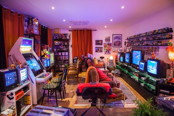 Game Room updated!  Retro Video Gaming